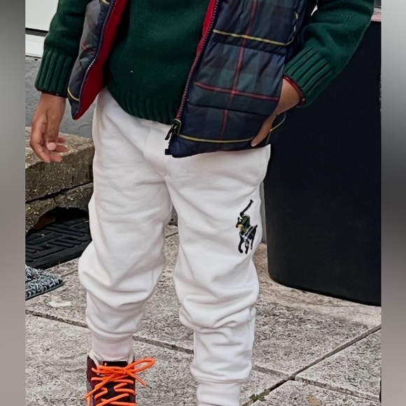Polo Ralph Lauren Other - Polo by Ralph Lauren Kids Off-White Joggers